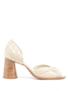 Sarah Chofakian Secret Garden Pumps In Neutrals