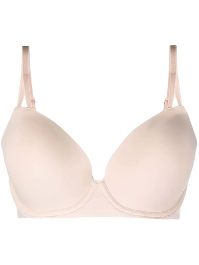 Calvin Klein Perfectly Fit Bra In Beige