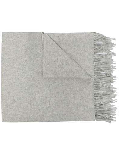 N•peal Woven Cashmere Shawl In Neutrals