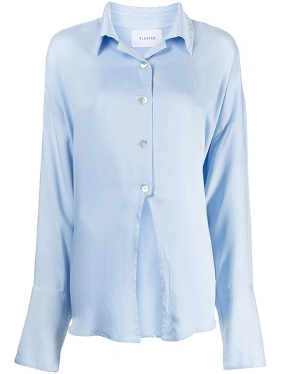 Sleeper Long-sleeve Pyjama Set In Blue