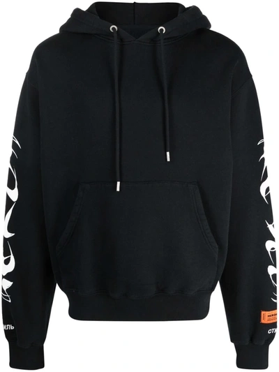 Heron Preston Black Hp Brush Jersey Hoodie