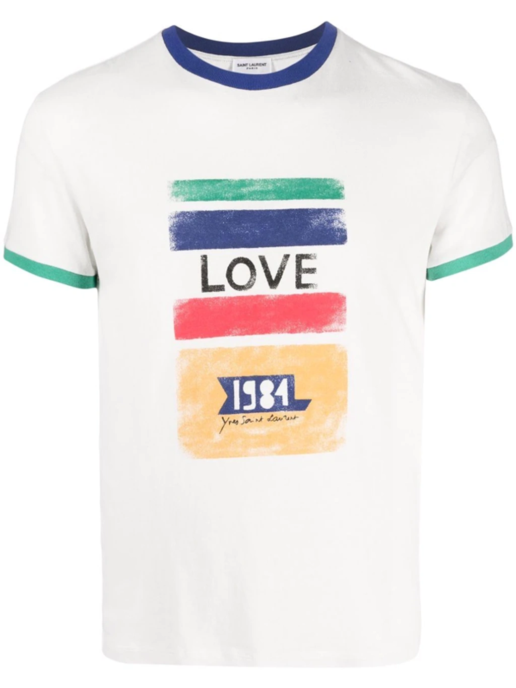 【美品】Saint Laurent \"Love 1974\"Tshirt XL t shirt saint laurent love 1974 497236 36 s en