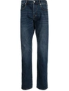 PS BY PAUL SMITH HIGH-RISE STRAIGHT LEG JEANS