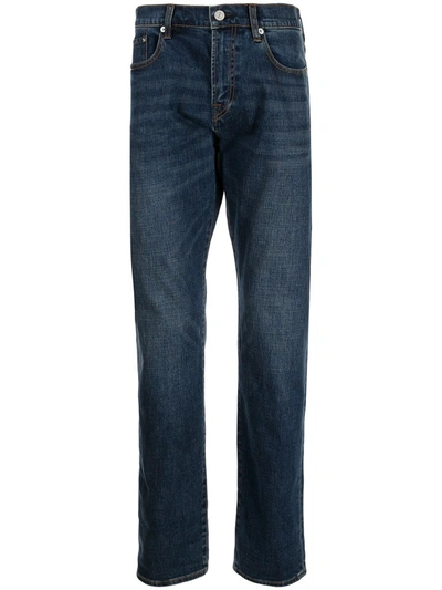 Ps By Paul Smith High-rise Straight Leg Jeans In Blue