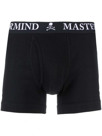 Mastermind Japan Logo Print Boxers In Black