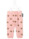 MOSCHINO TEDDY BEAR-EMBROIDERED TRACK trousers