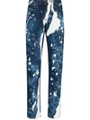 PALM ANGELS GALAXY DYE SLIM-FIT JEANS