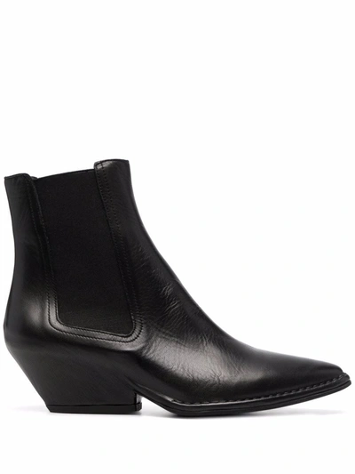 Del Carlo Kobe Classic Texan Boot W/leather Point In Multi
