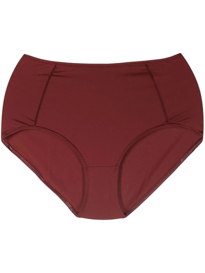 Eres Brina High-waisted Briefs In Red