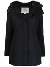 WOOLRICH FITTED HOODED PARKA