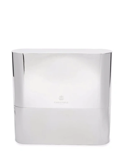 Christofle Concorde Flatware Cutlery Storage In Silver