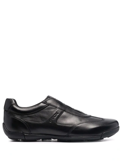 Geox Egare Slip-on Trainers In Black