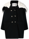 RODEBJER DOUBLE-BREASTED WOOL COAT