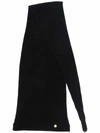 Flapper Pointed Cashmere Beanie In Black