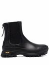 Woolrich Calf Matt Beatles W/zip Behind In Black