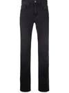 Frame Slim-cut Jeans In Grey