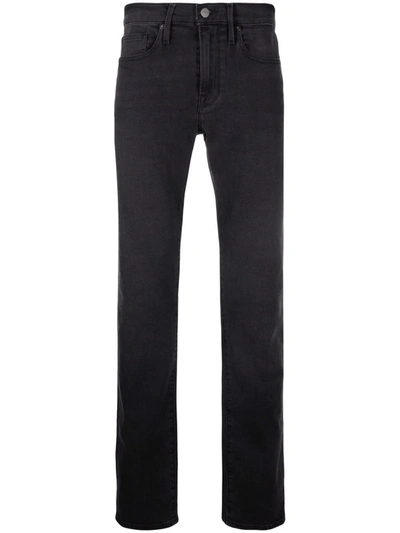 Frame Slim-cut Jeans In Grey