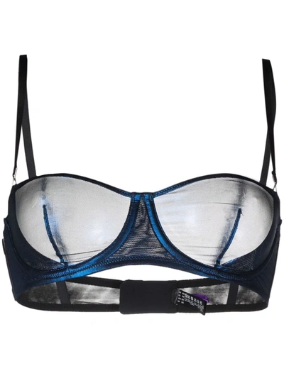 Maison Close Blue Angel Balcony Tulle Bra