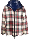K-way R&d Eloi Reversible Wool & Down Jacket In Neutrals
