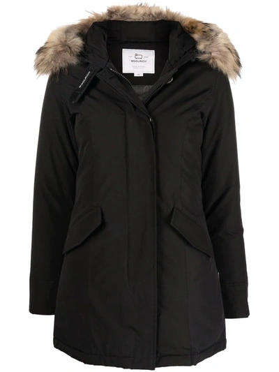 Woolrich Arctic Parka In Nero Neri E Grigi