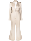 PETER DO BELTED TAILORED JUMPSUIT