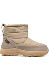 Suicoke Beige Bower-mod-ev Boots In Neutrals