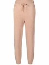 RAG & BONE HIGH-WAISTED RIBBED CASHMERE TRACKPANTS