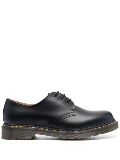 Dr. Martens Lace Up And Monkstrap 1461 Leather In Black