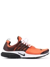Nike Air Presto Sneakers In Orange Fabric In Orange