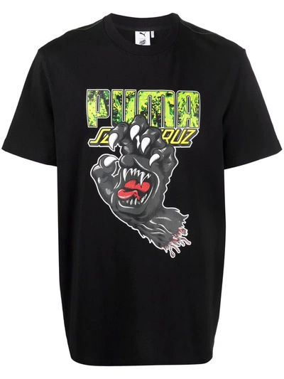 PUMA GRAPHIC-PRINT SHORT-SLEEVED T-SHIRT 