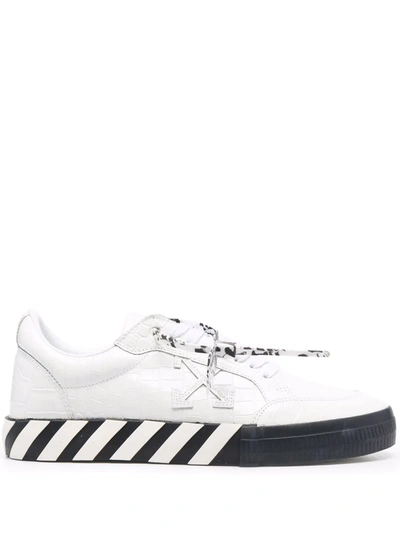 Off-white Low Vulcanized Low-top Sneakers In White