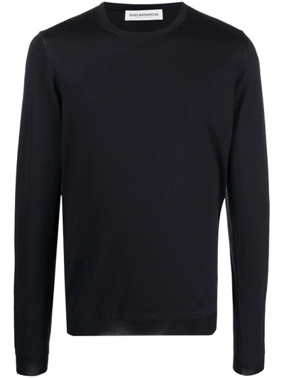 GOES BOTANICAL CREW-NECK KNIT JUMPER