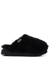 UGG FUZZ SUGAR BRUSHED SLIPPERS