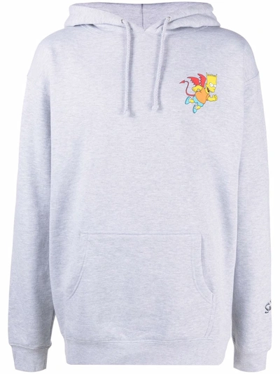 Ma®ket X The Simpsons Bart Hoodie In Grey