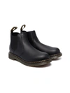 Dr. Martens' Leather Ankle Boots In Black