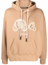 PALM ANGELS BEAR-MOTIF HOODIE