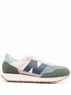 New Balance Multicolor 237 Sneakers In Norway Spruce