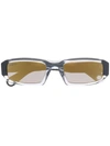 JACQUEMUS SALTU RECTANGLE-FRAME SUNGLASSES