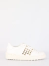 VALENTINO GARAVANI VALENTINO GARAVANI WHITE ROCKSTUD UNTITLED SNEAKERS,WW0S0DI5BHS0BO