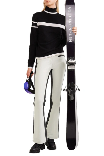 Erin Snow Phia Flared Ski Trousers In Light Grey