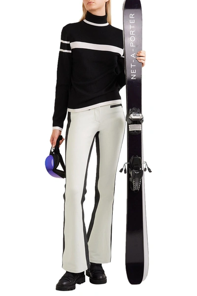 Erin Snow Phia Flared Ski Pants In Light Gray