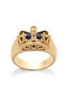 Dolce & Gabbana 18kt Yellow Gold Crown Ring In Gold
