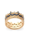 DOLCE & GABBANA 18KT YELLOW GOLD CROWN RING