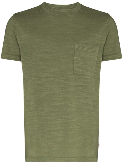 Orlebar Brown Men's Sammy Ii Garment-dyed T-shirt In Green