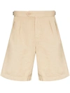 ORLEBAR BROWN BANCROFT DART-DETAIL CHINO SHORTS