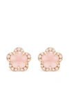 Pasquale Bruni 18kt Rose Gold Figlia Dei Fiori Diamond Earrings In Rosa