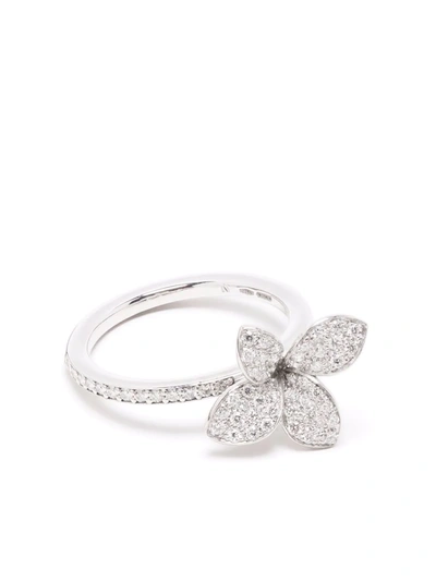 Pasquale Bruni Women's Petit Garden 18k White Gold & Diamond Pavé Flower Ring