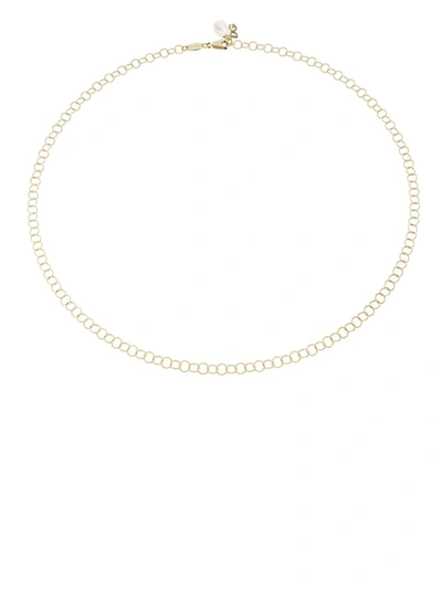 Dolce & Gabbana 18kt Yellow Gold Alphabet Necklace