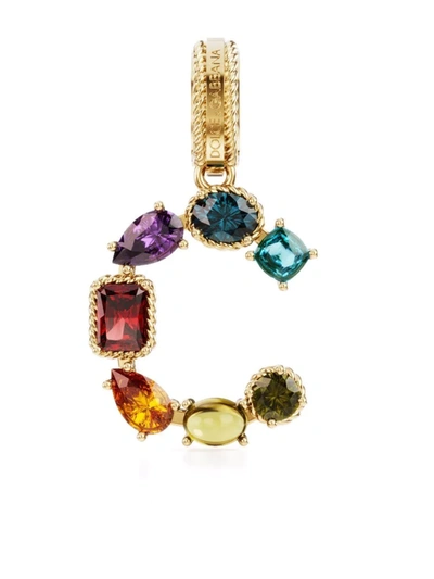 Dolce & Gabbana 18kt Yellow Gold Multi-stone Necklace