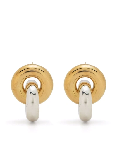 Uncommon Matters Cumulus Link Earrings In Gold